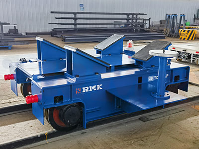 עגלת העברת סוללות מסילה סליל