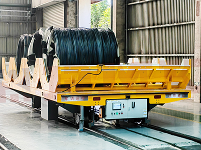 עגלת העברת סליל עגלת העברת רכבות חשמלית אוטומטית