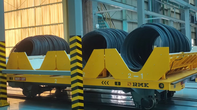 עגלת העברת רכבות אוטומטית מדהימה - עגלת הובלה RGV