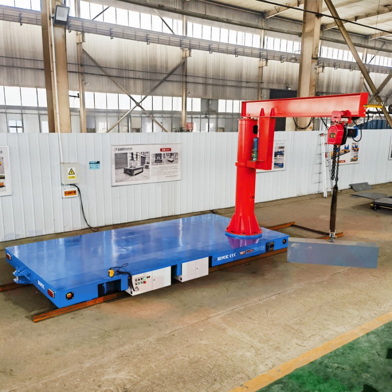 40 טון עגלת העברת מסילות סוללות פלדה