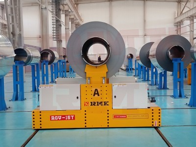 עגלת העברת רכבות אוטומטית של סליל