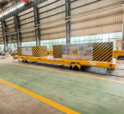 20 טון מסלול הפוך צינור פלדה עגלת העברה