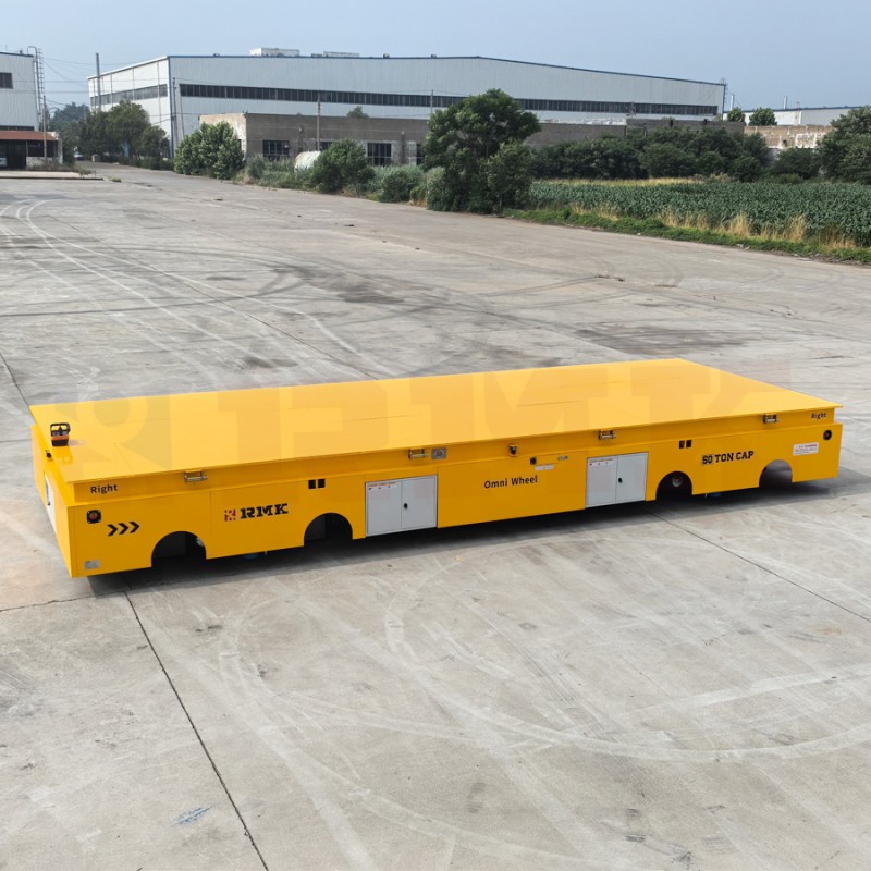 50 טון סוללה Omni-directional Trackless Transfer Cart